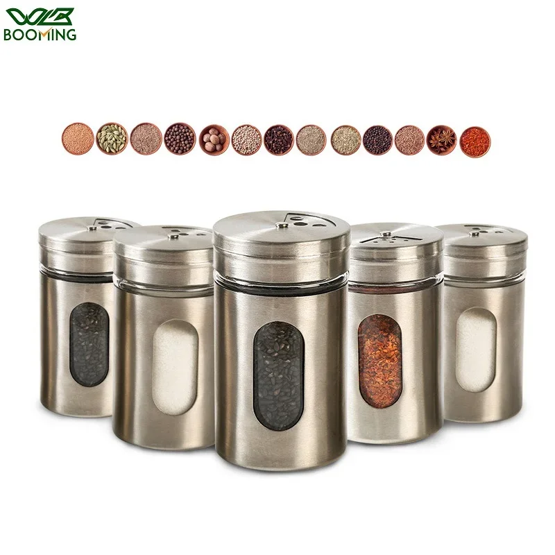 Kitchen Appliances Manufacturers - Kotak Penyimpanan Bumbu Stainless Steel, Botol