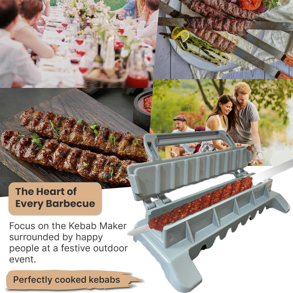 Sandwich Press Grill - Pembuat Kebab Satu Baris Baru, Mesin
