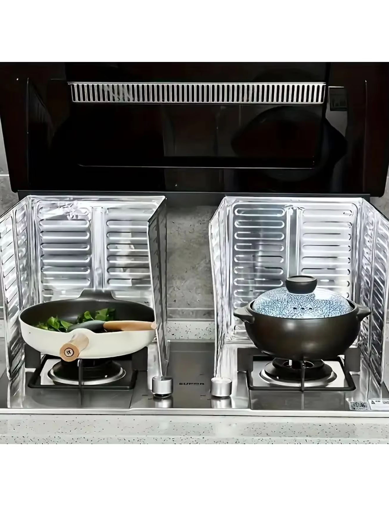 3PCS Penahan Minyak Dapur, Pen - Kitchen Appliances Gas Stove ulasan dan harga