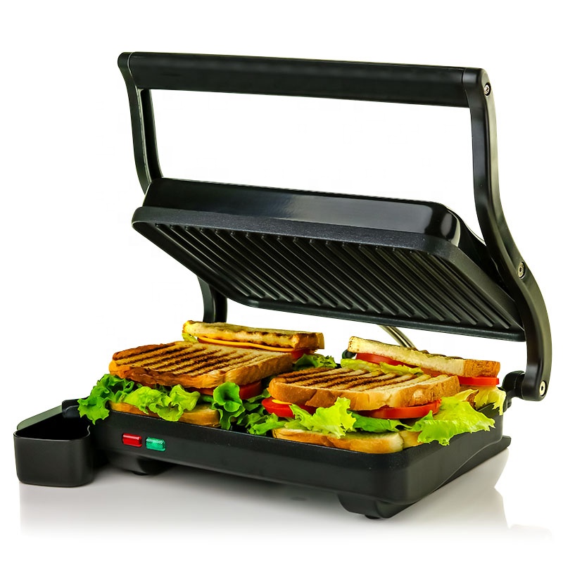 Panggangan Tekan Panini Elektr - Sandwich Press Grill ulasan dan harga