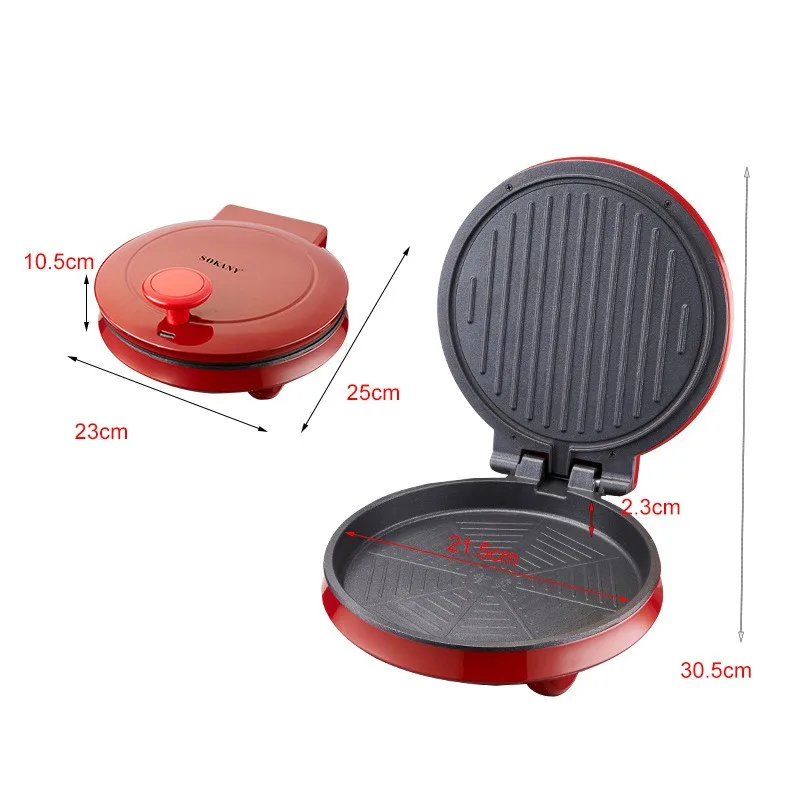 Mesin Pizza Listrik 110V, Waja - Sandwich Press Grill ulasan dan harga