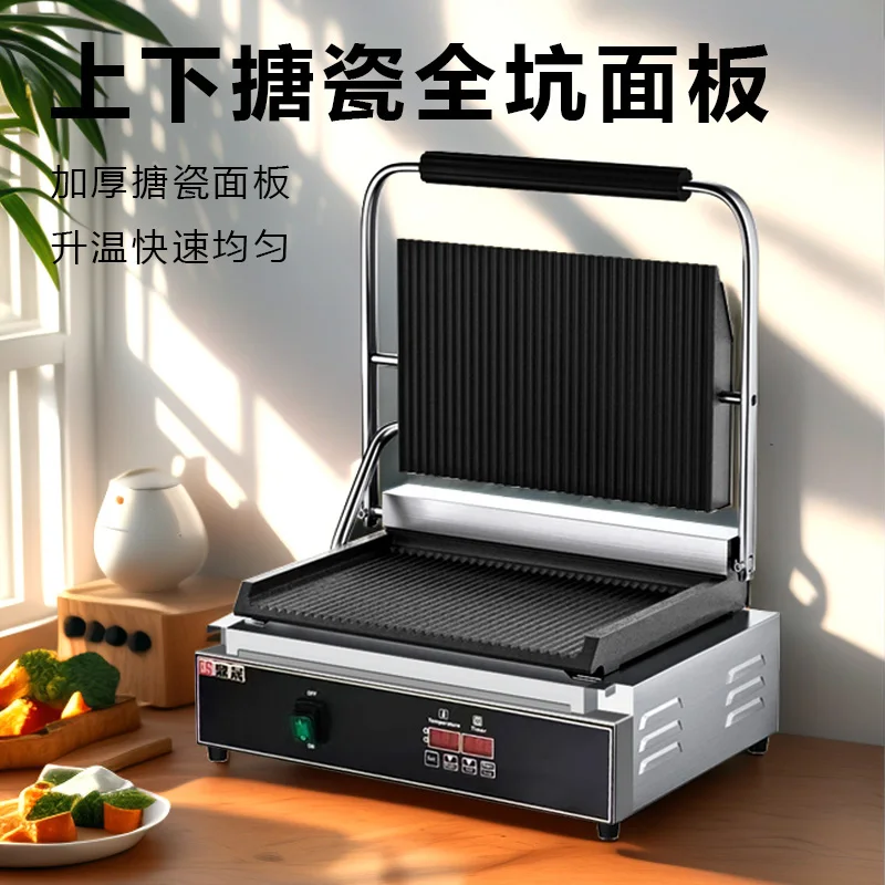 Pemanggang Panini Listrik Prof - Sandwich Press Grill ulasan dan harga