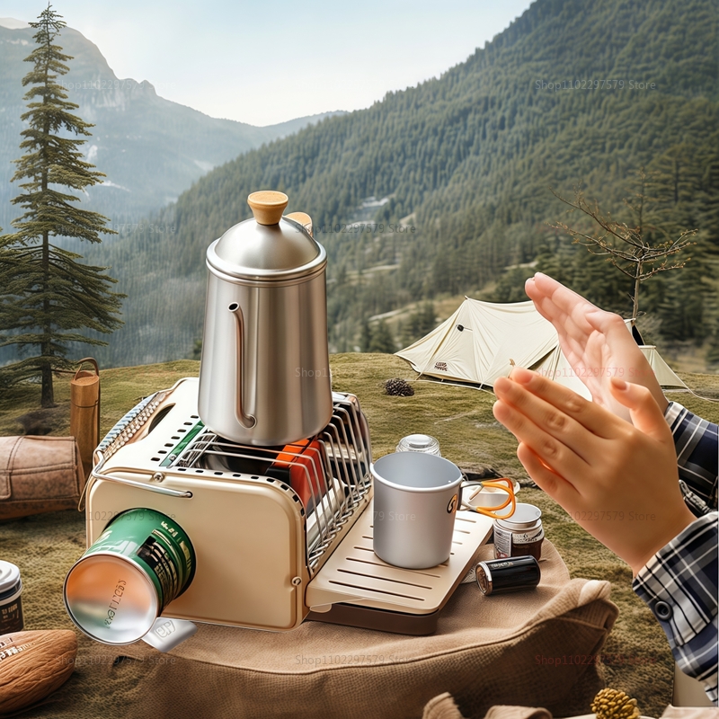 Kompor gas camping 1200W, pema - Kitchen Appliances Gas Stove ulasan dan harga