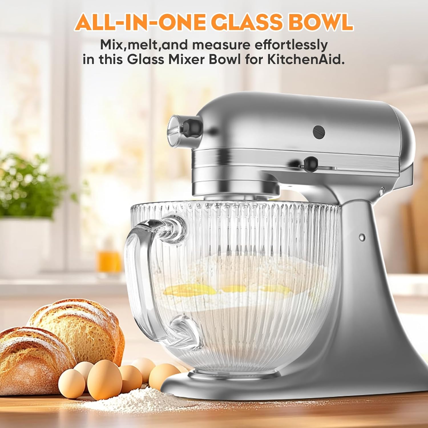 Mangkuk Kaca GVODE untuk Mixer - Stand Mixer Bowl ulasan dan harga