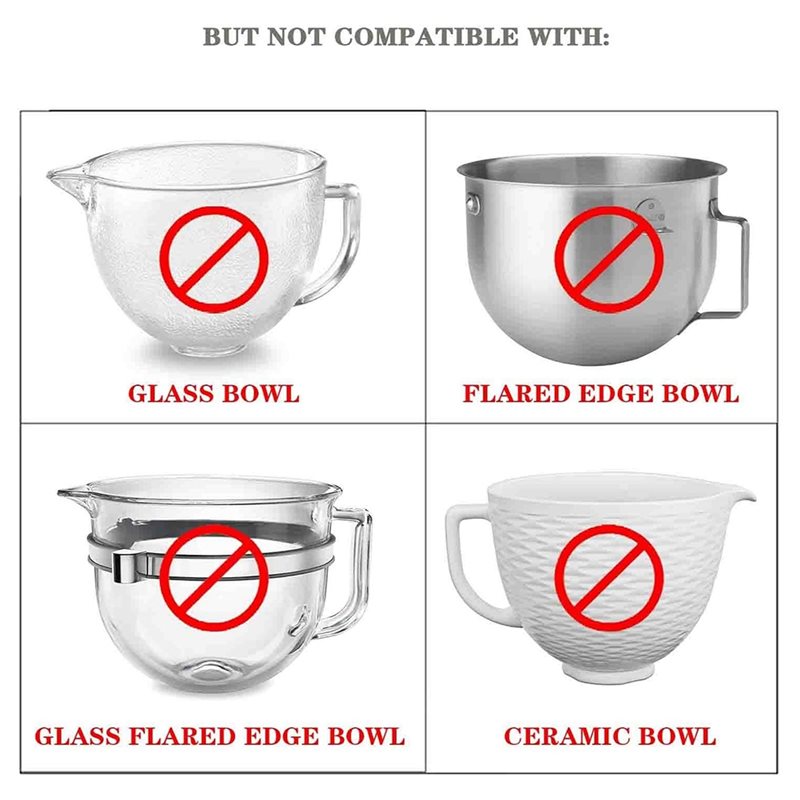 YCOC-Untuk Kitchenaid 5.5-6QT  - Stand Mixer Bowl ulasan dan harga