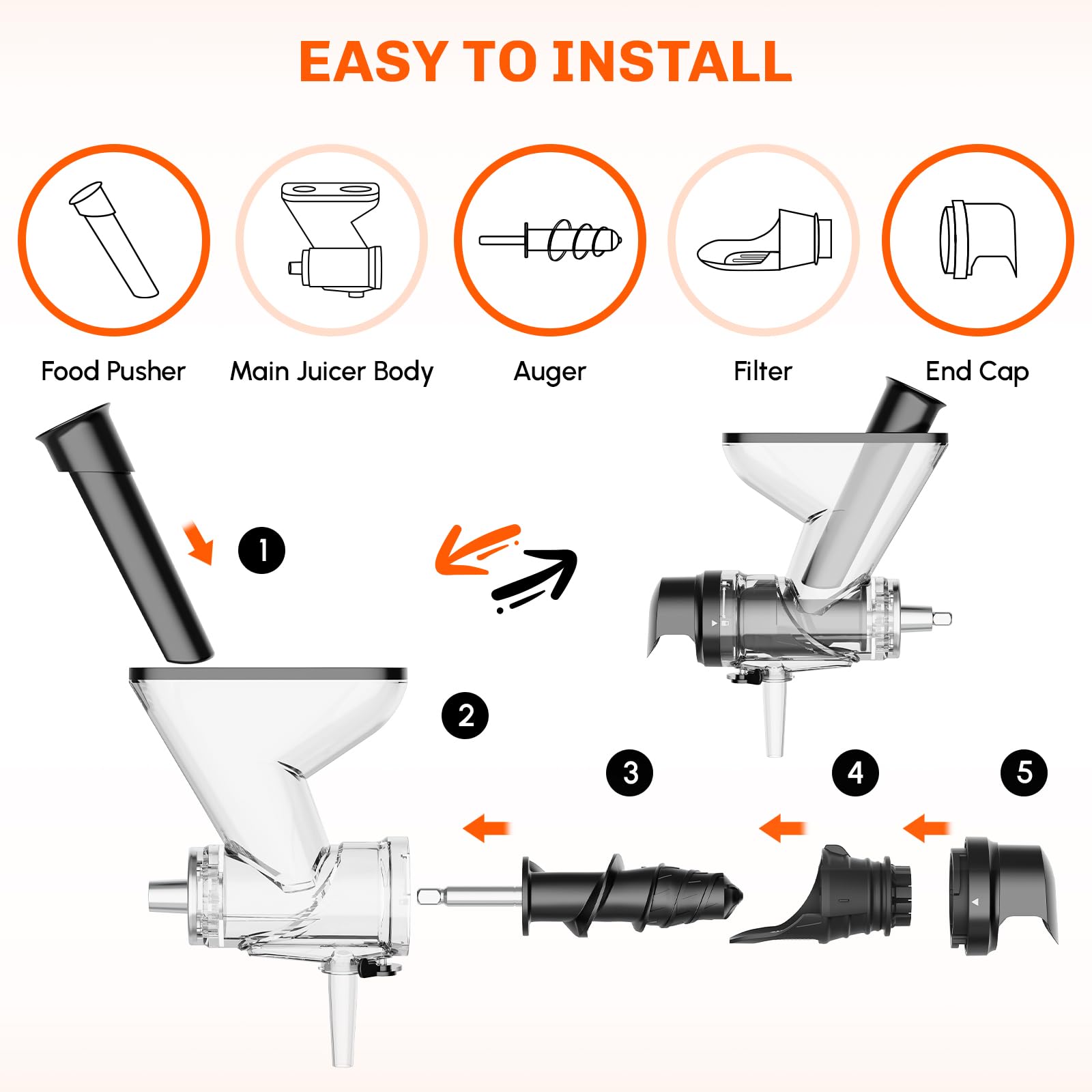 Aksesoris Juicer Masticating u - Kitchen Appliances Manufacturers ulasan dan harga