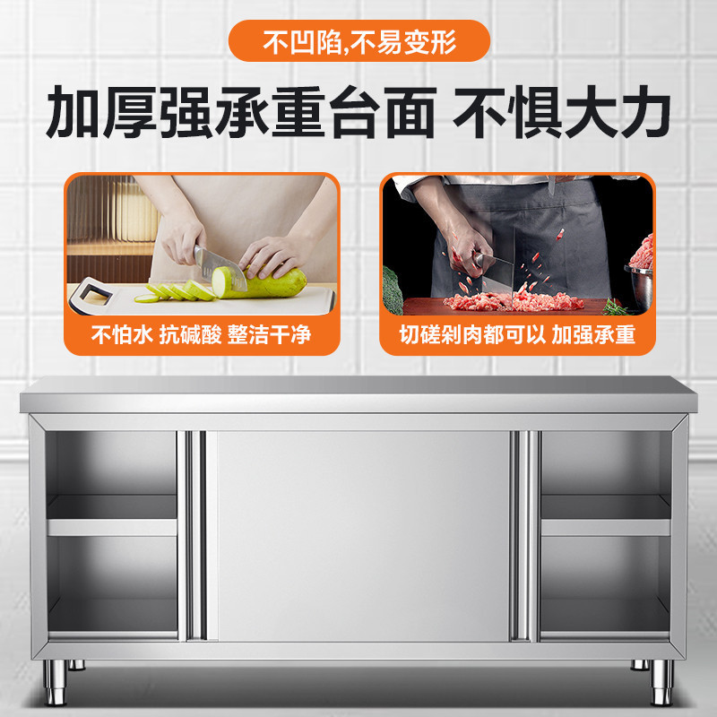 Meja Kerja Dapur Stainless Ste - Kitchen Appliances Table ulasan dan harga